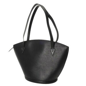 Louis Vuitton Jacques Shoulder Noir Leather Epi Saint Black Bag